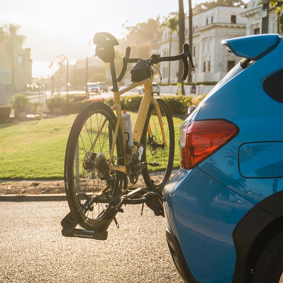 Hollywood Racks Destination 4 Hitch Bike Rack, Lightweight, Black - Platform Style Bike Rack for Car Carries up to 4 Bikes for Safe, Secure Transport - Fits Most Bike Styles, Sizes and Models