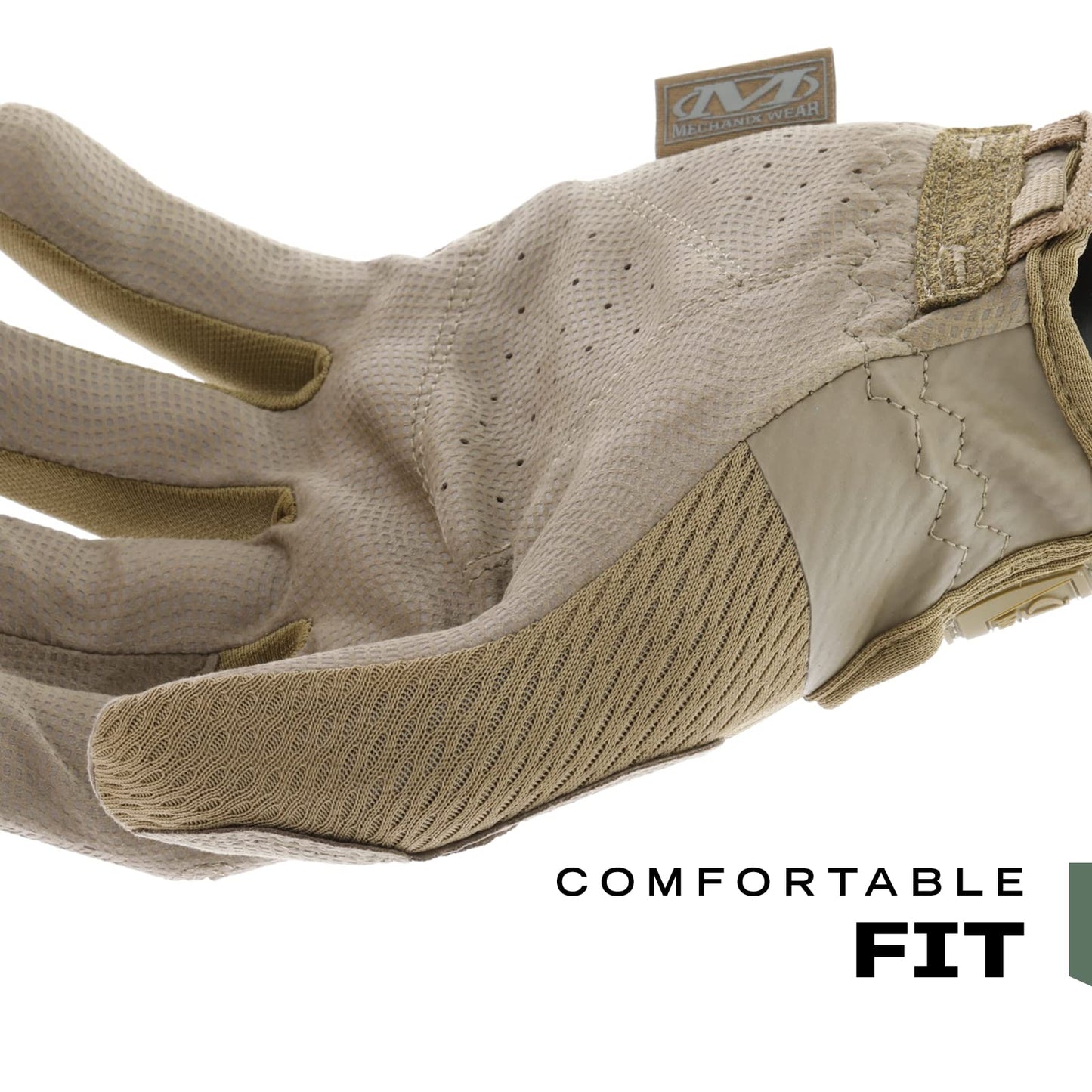 Mechanix Wear: Tactical Specialty 0.5mm High-Dexterity Work Gloves with Secure Fit and Precision Feel, Tactical Gloves for Airsoft, Paintball, Utility Use, Gloves for Men (Brown, Medium)