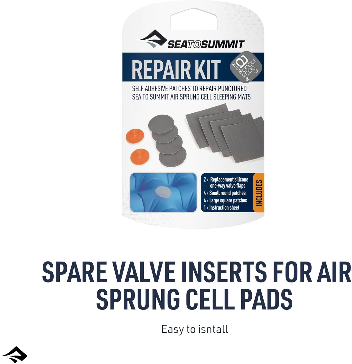 Sea to Summit Air Mattress Repair Kit - 2-Pack for Quick Fixes & Patching