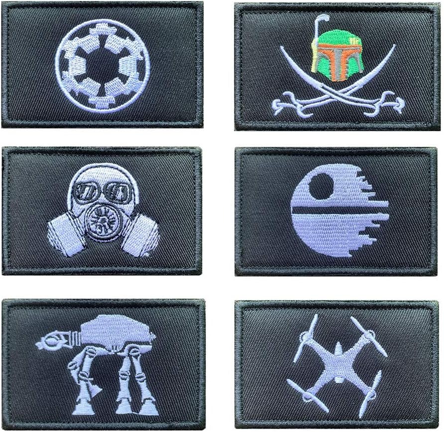 Antrix 6 PCS Tactical Joshua 1:9 Bible Verse 210 Have I NOT COMMANDED You Patch Hook and Loop Fastener Joshua 1:9 Be Strong and Courageous Emblem Badge Patch -4"*2.25"