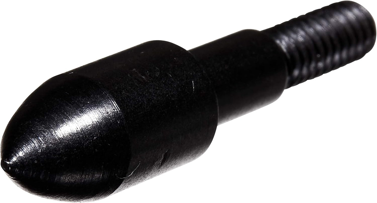 Allen Company Archery Bullet Points - Soft Arrow Tips for Target Practice - Screw-On Design - Reduces Wear and Tear on Targets - Multiple Sizes/Grain - 12-Pack - Black