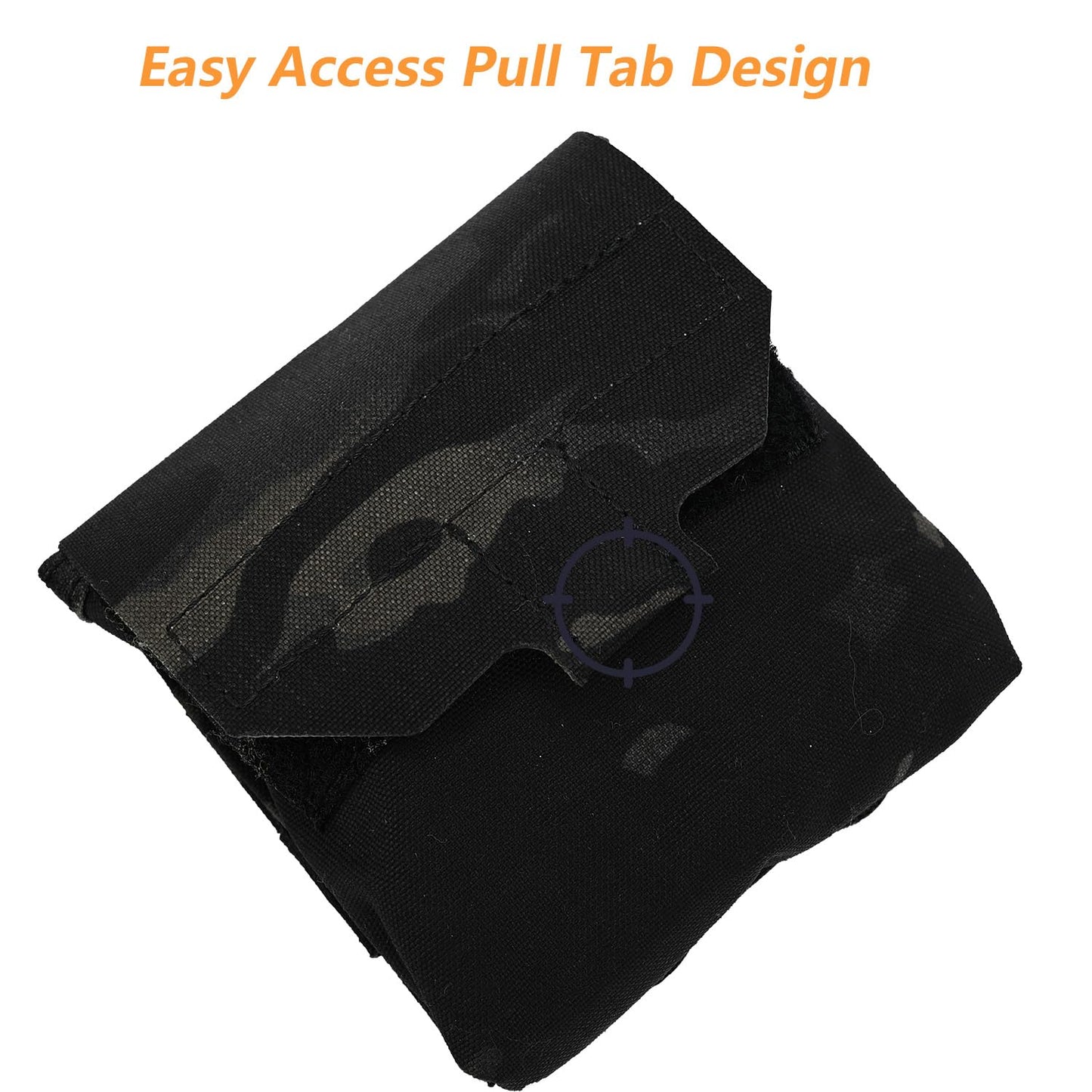 SABADO Tactical Mini Molle Utility Pouch Essential Medical IFAK Pouch General Purpose Micro GP Pouch Flashlight Earplug Holder EDC Gear