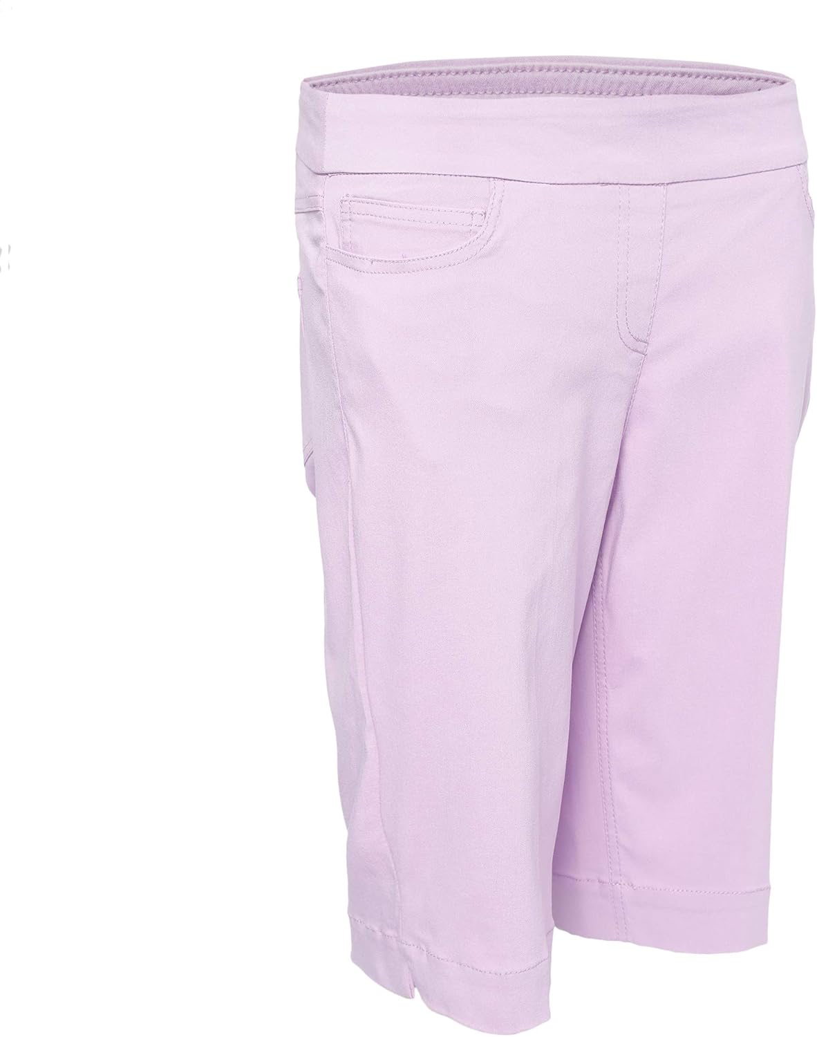 SLIM-SATION Women's Golf Wide Band Pull On Short with Real Pockets