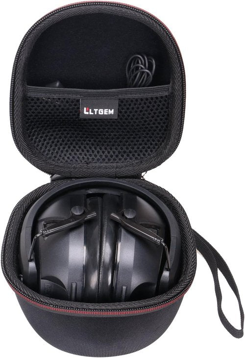 LTGEM Case for Peltor Sport Tactical 100 & 300 & 500 Electronic Hearing Protector - Hard Storage Protective Carrying Bag