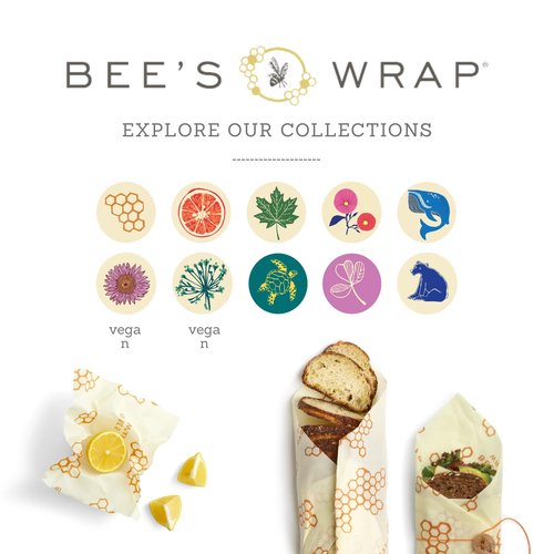 Bee's Wrap ReKindle Natural Fire Starters - Made in USA Fire Starter from Organic Beeswax Wraps for Food - Safe for Indoor/Outdoor Use, Camping Supplies - Natural Firestarter Starts 25 Fires