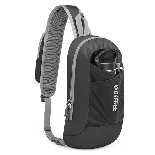 G4Free Sling Bag RFID Blocking Lightweight Crossbody Backpack Chest Shoulder Bag for Travel Sports Running