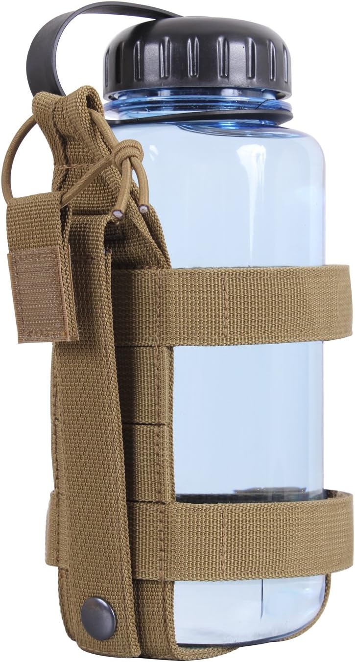 Rothco MOLLE Bottle Carrier - Lightweight Tactical Hydration Pouch for Outdoor Use