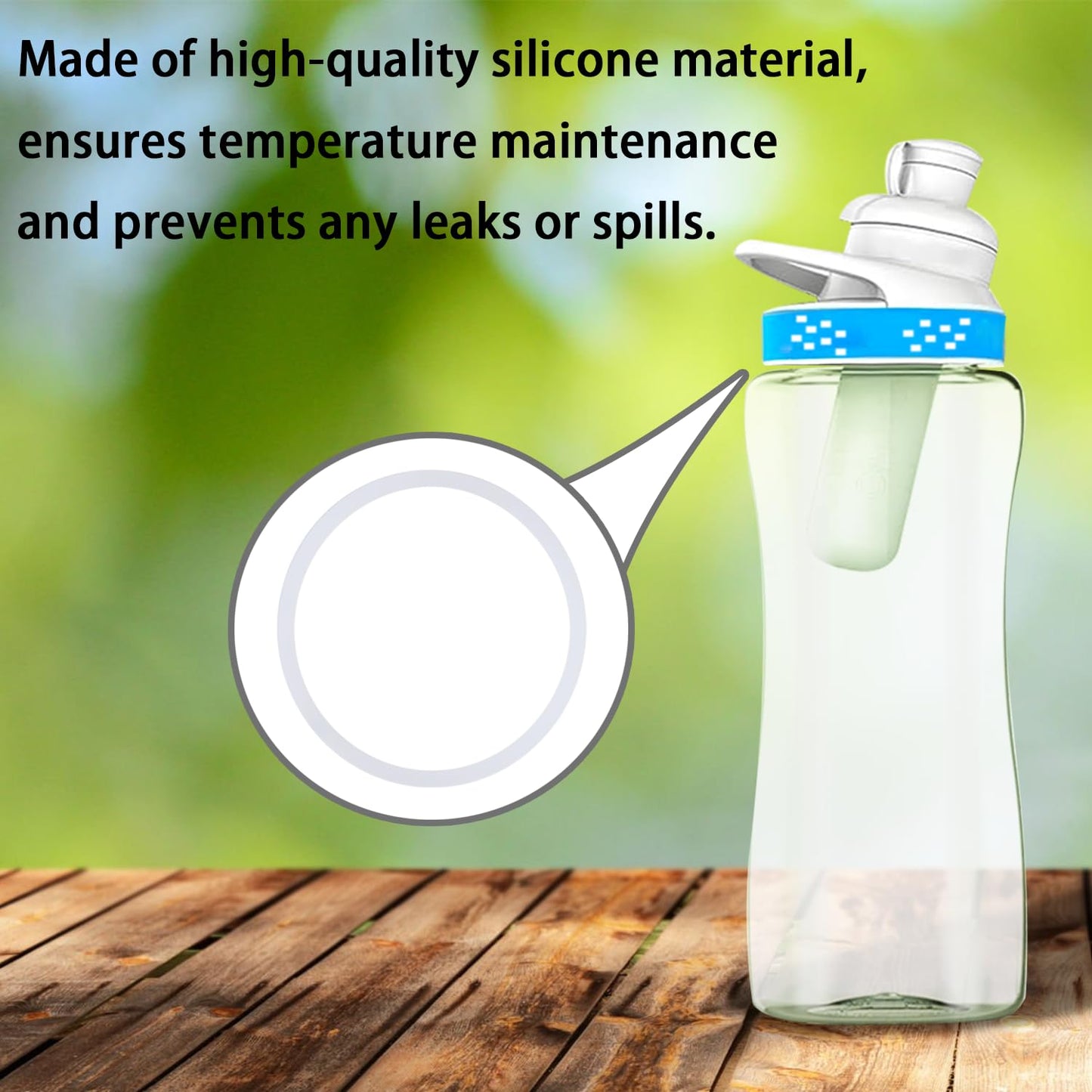 Generic 8 Pack Rubber Seal Replacement Compatible with cirkul,Suitable for cirkul Replacement Cover Sealing Gasket