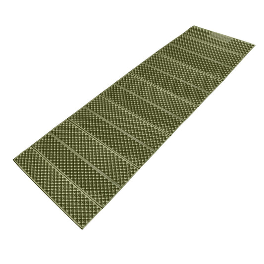 AceCamp Portable Foam Sleeping Pad, Full Length Accordion Sleeping Mat for Camping & Hiking, Lightweight, Soft & Compact Cushion for Sleeping Bag, Comfort, Tent, Rocky Terrain Green