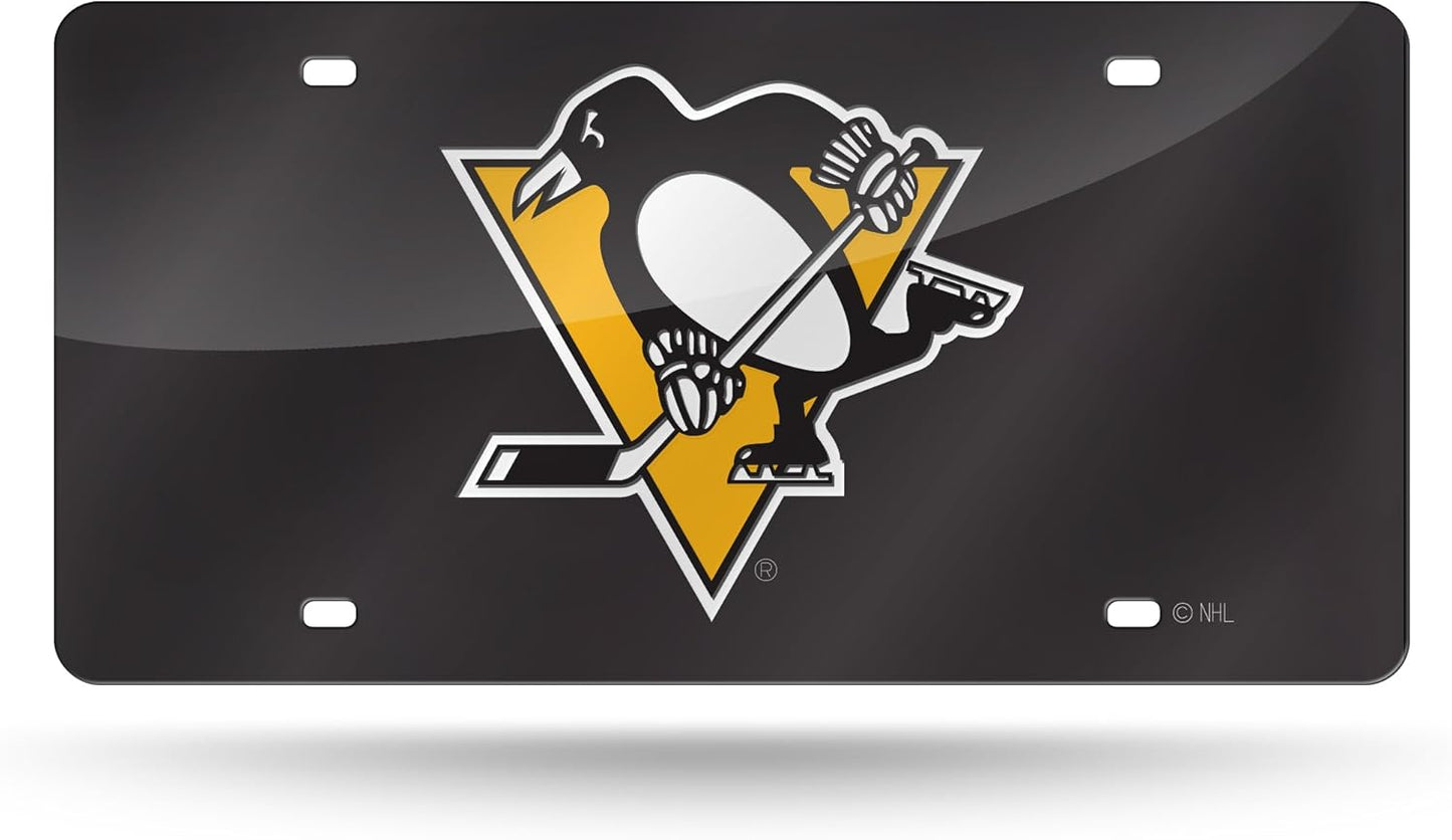 Rico Industries NHL Anaheim Ducks Laser Inlaid Metal License Plate Tag