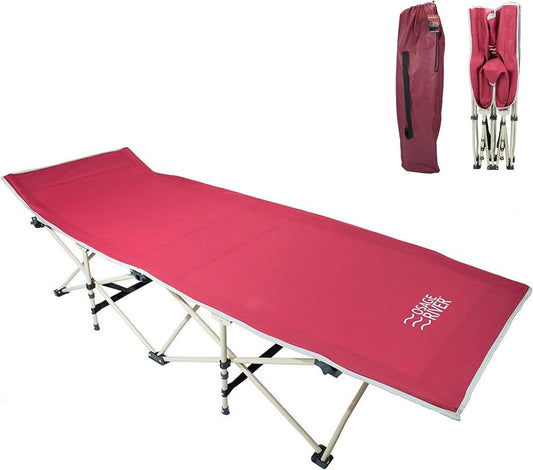 OSAGE RIVER Camping Cot for Adults - Folding Camping Cot - Portable Cots for Sleeping - Rated for 300 lbs
