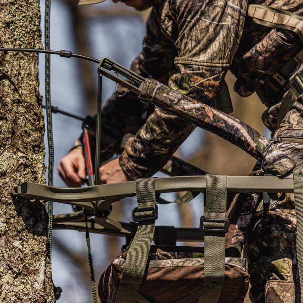 Mini Viper SD Climbing Treestand by Summit Treestands - Mossy Oak Camo