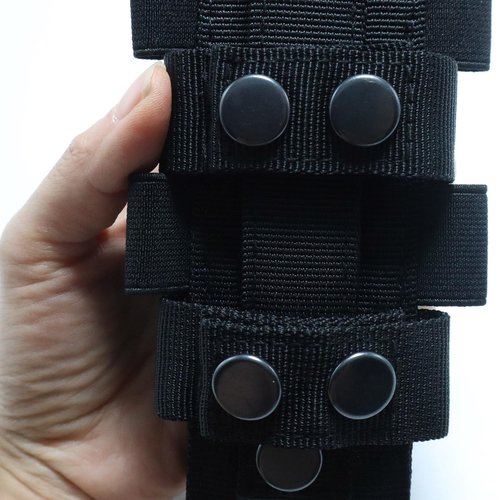 SXJWISHES Tourniquet Holder Tactical First Aid Kit Trauma Medical Shear Pouch Pen Bag Flashlight Holder IFAK TP Duty Belt Loop Tourniquet Pouches (Black)