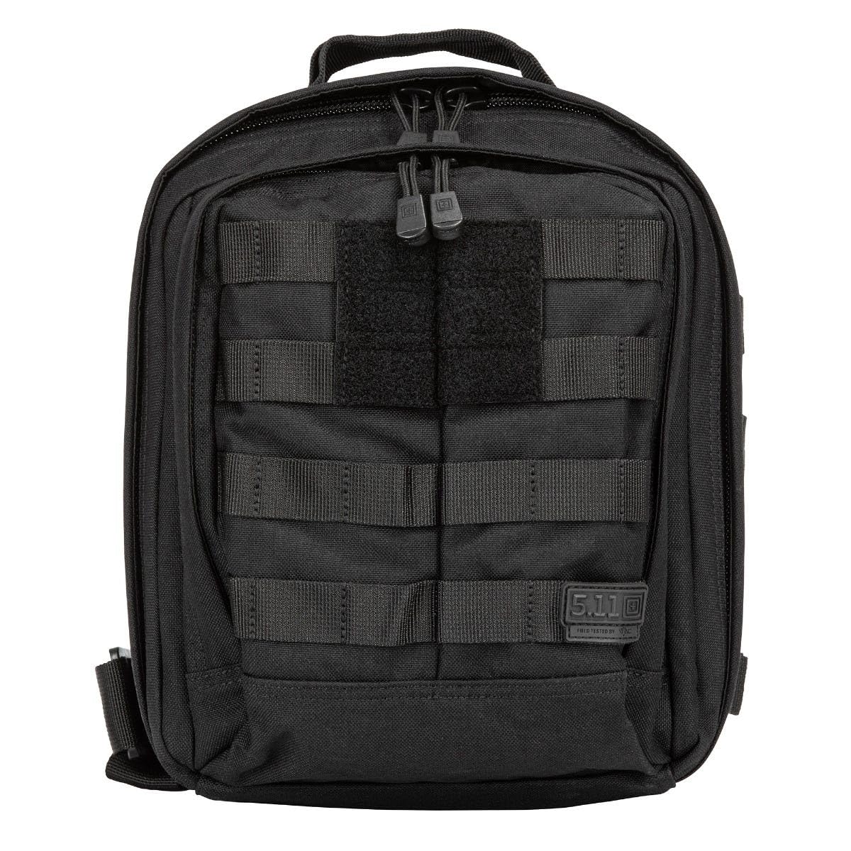 5.11 Tactical Sling Bag Pack MOAB 6, Shoulder Crossbody Military Bag, 11L, Black, Style 56963ABR