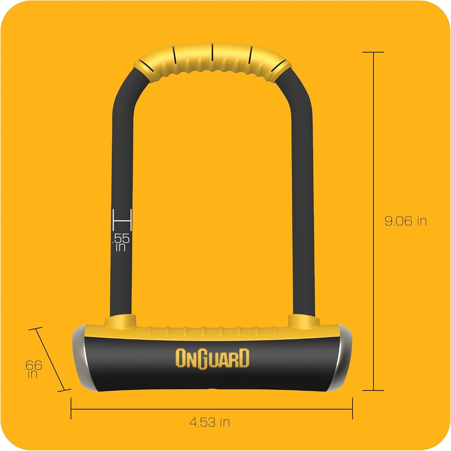 ONGUARD Pitbull Std U-Lock