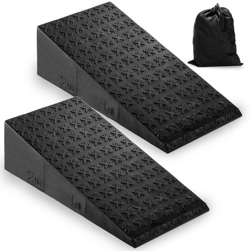 Yarlung 2 Pack Squat Wedge Block, Non-Slip Slant Board for Heel Elevated Squat, Calf Stretch, Home Gym, Enhance Mobility and Strength Performance