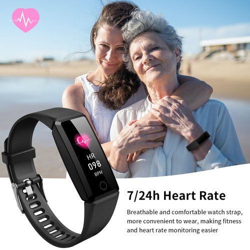 WELESS Fitness Tracker with 24 Hour Heart Rate Monitoring Sleep Monitoring Fitness Watch with Pedometer IP68 Waterproof Smart Bracelet with Step Tracker for Women Men
