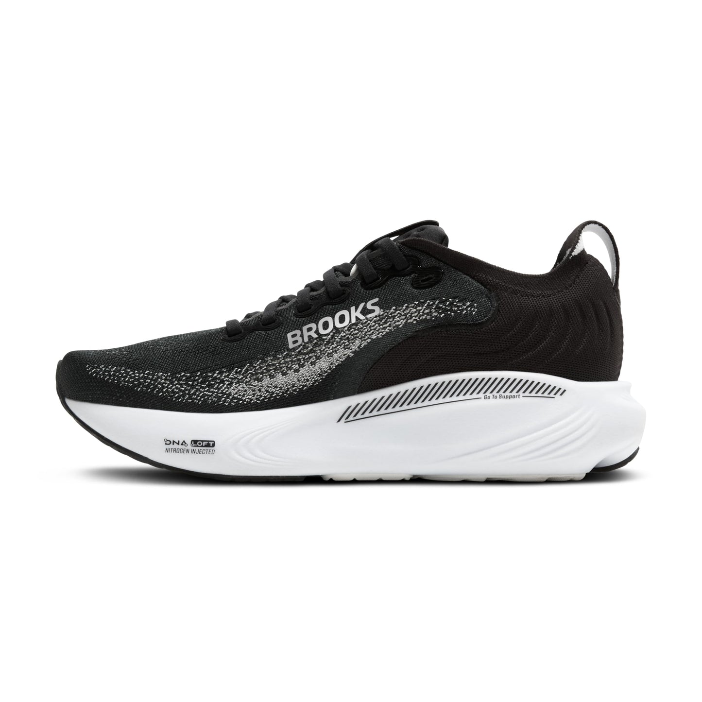 Brooks Women’s Adrenaline GTS 25 Supportive Running & Walking Shoe - Black/Grey/White - 11 X-Wide