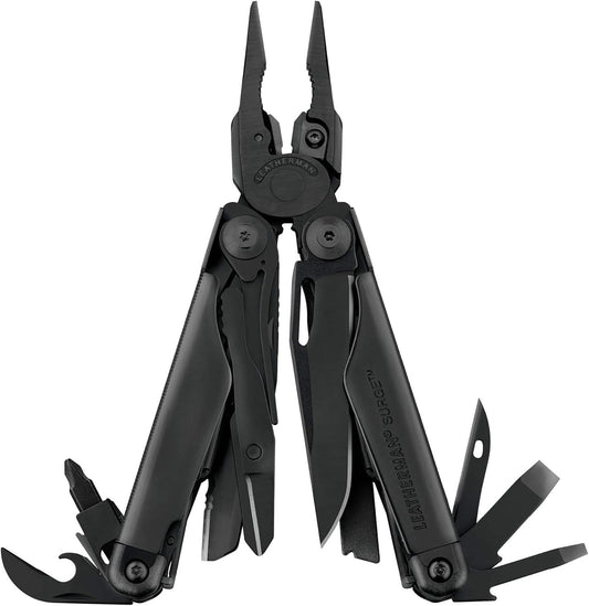 LEATHERMAN, Surge, 21-in-1 Heavy-Duty Multi-tool for Work, Home, Garden, DIY & Auto, Black with MOLLE Sheath