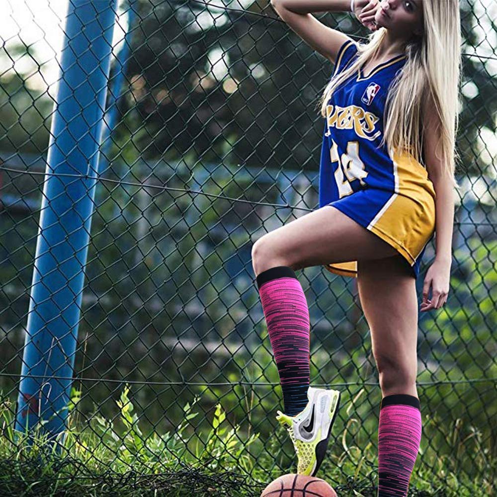 Sooverki Compression Socks for Women and Men Circulation (3 Pairs) is Best Support for Running Athletic Cycling Hiking