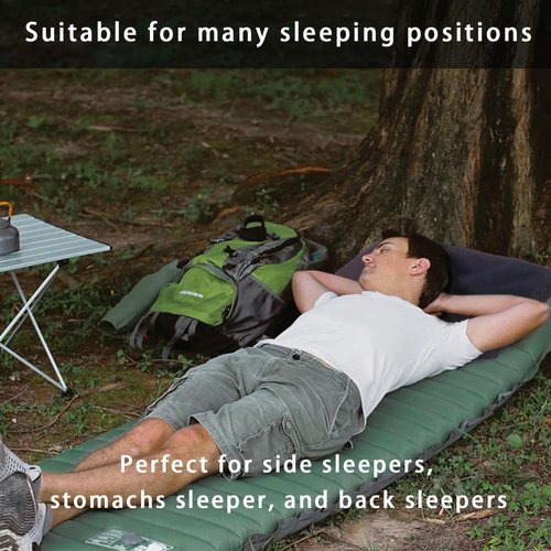 MOON LENCE Camping Pillows 2 Pack, Supportive Pillow for Sleeping, Compressible Lightweight for Camp and Travel, with Removable Pillows Cover & Carry Bag, Medium Size