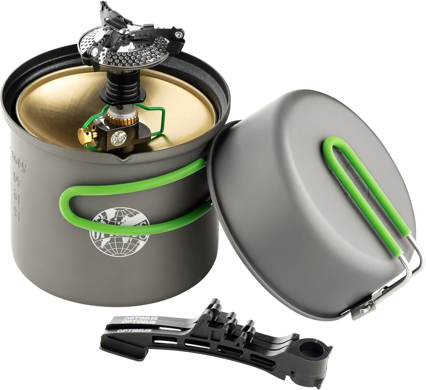 Optimus 8019749 Crux Lite Solo Cooking System Cooker with Pot