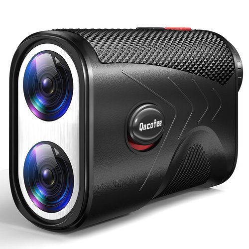 Range Finder Golf Rangefinder with Slope - 1200 Yards Laser Range Finder with Flag Lock, Vibration, 7X Magnification, Rechargeable with Magnetic Mount – Ideal Golf Accessories for Golfers & Hunting
