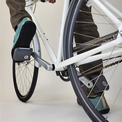 Bumper Pedal - The Bicycle Pedal for Commuting, Beach Cruising, and More (Black, Standard (9/16"))