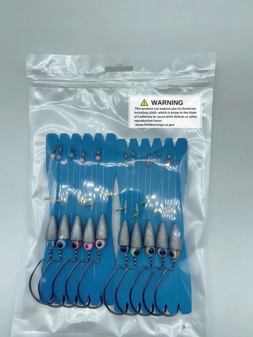 DAMIDEL 10Pcs Fishing Bullet Weights Texas Rigs Ready Kit,Worms, Sinker (10g/7g/5g), Worm Hooks, Carbon line,Spinner Blades，Eye Beads Bait, Fishing Bass Rig Saltwater Freshwater(5g)