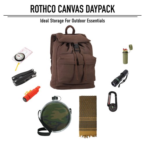 Rothco 23690: Canvas Daypack