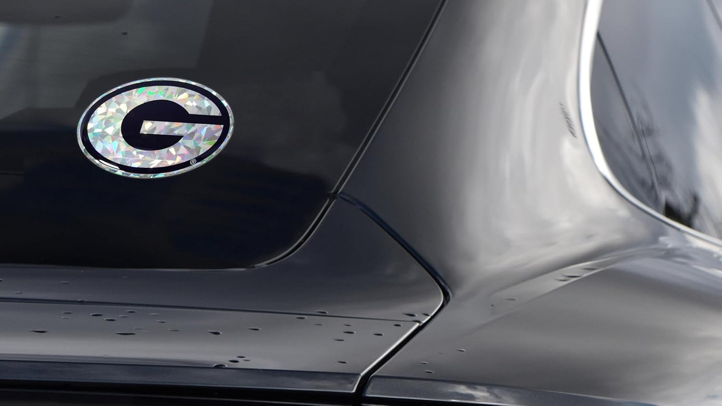 University of Georgia Reflective Decal | Premium 3D All-Weather Sticker for Car, Laptop, Water Bottle & More | Made in the USA