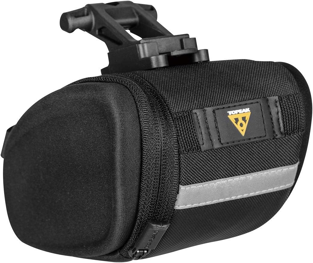 Topeak SideKick Wedge Pack with Fixer F25 - Bike Seat Pack - Black - Medium