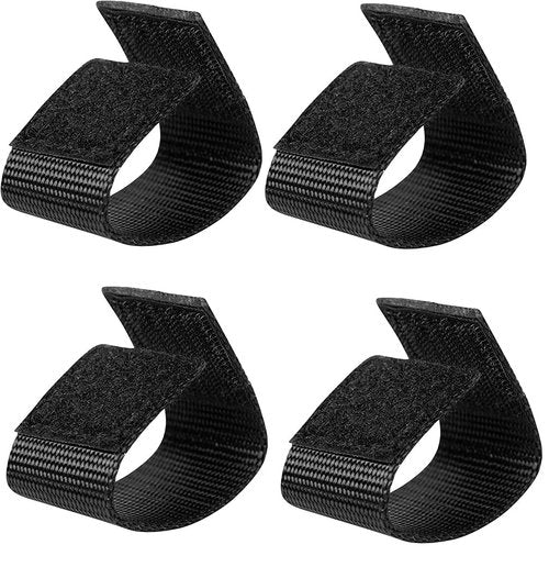 TACNEX Tactical Backpack Straps Keepers w/Hook and Loop Closure for 1" Wide Strap/Belt Accessories Nylon Loops Bands for Police Security Law Enforcement Military BK