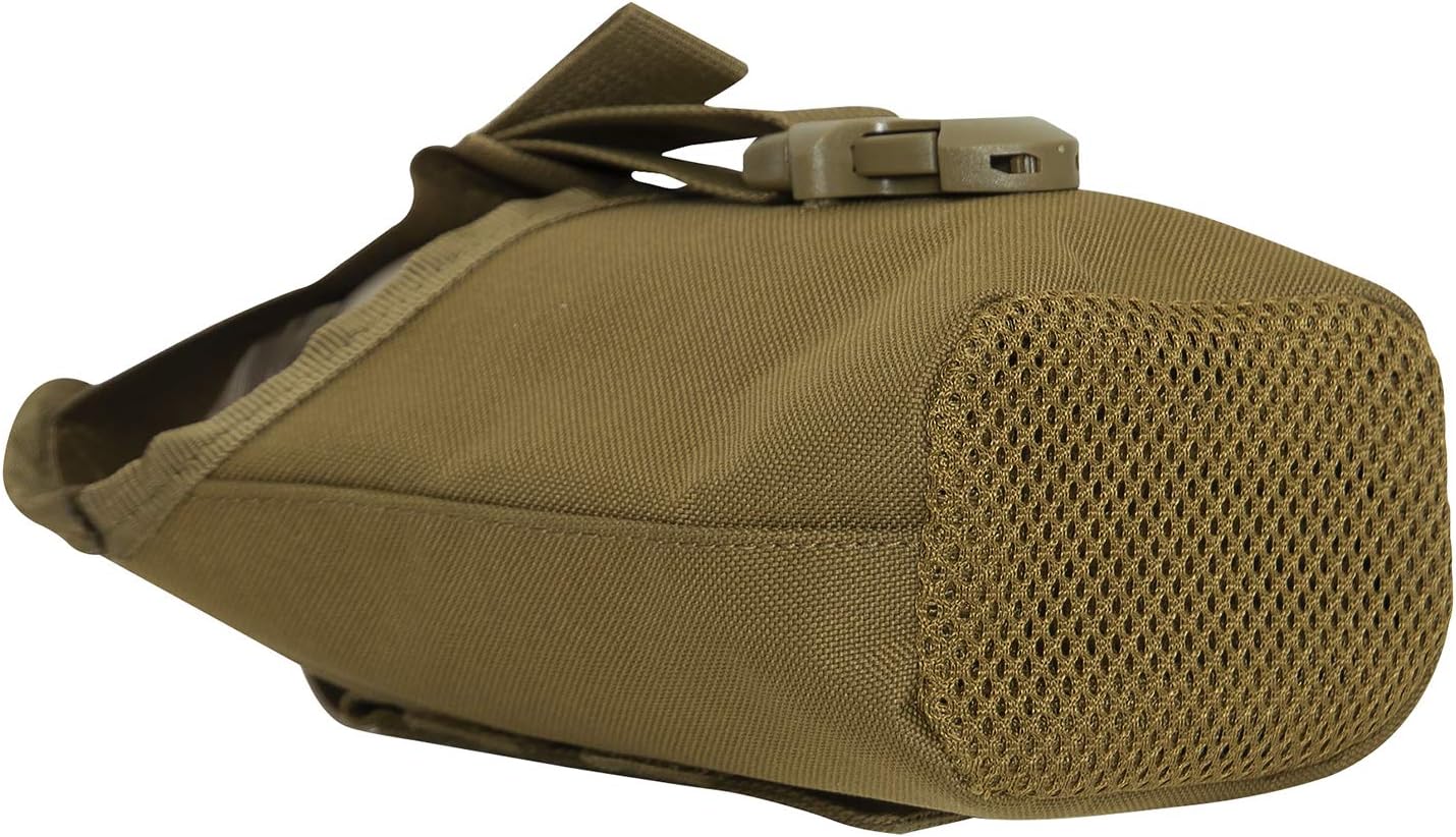 Rothco MOLLE Compatible 1 Quart Canteen Pouch - Essential Camping Accessory for On-The-Go Hydration, MultiCam