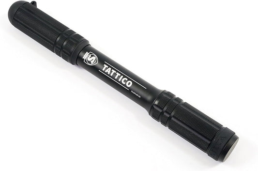 SILCA Tattico Mini Portable Pump for Bicycles with Integrated Hose, Chuck and Water Bottle Cage Mount