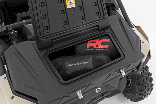 Rough Country 45G Cargo Box for 2 & 4 Seater Can-Am Maverick X3 UTV - Waterproof, UV & Scratch Resistant, 44" X 23.3" X 10.2"