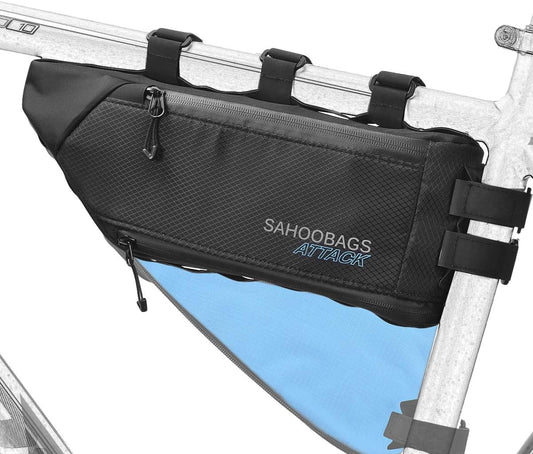Roswheel ATTACK Series 121371 Waterproof Expandable Capacity Bike Frame Triangle Bag for Bicycle Cycling Accessories