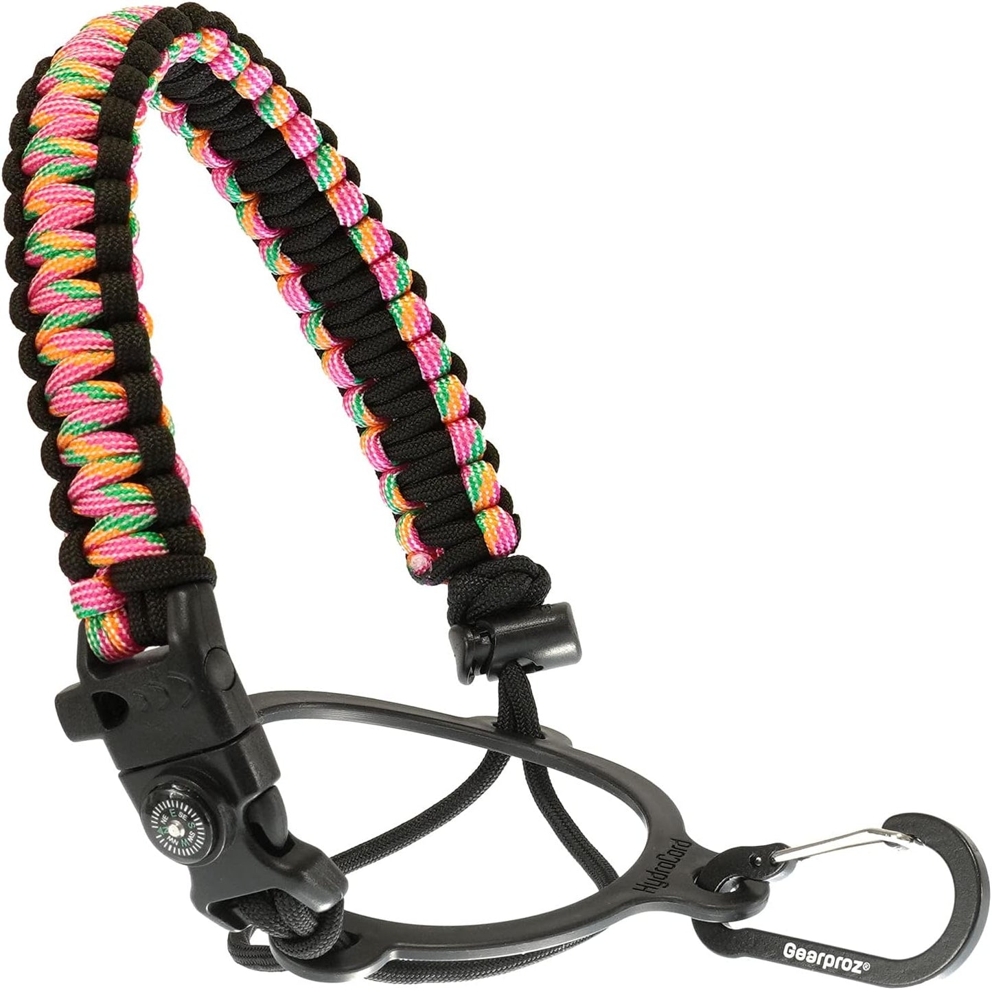 HydroCord Handle for Hydro Flask & Reusable Water Bottles - Paracord Survival Strap