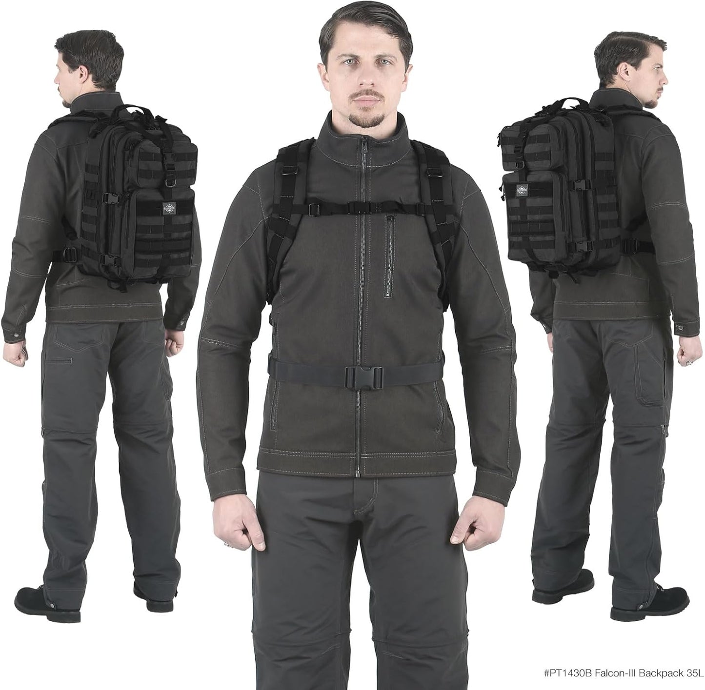 MaxpeditionFalcon-III™ Backpack (Black)