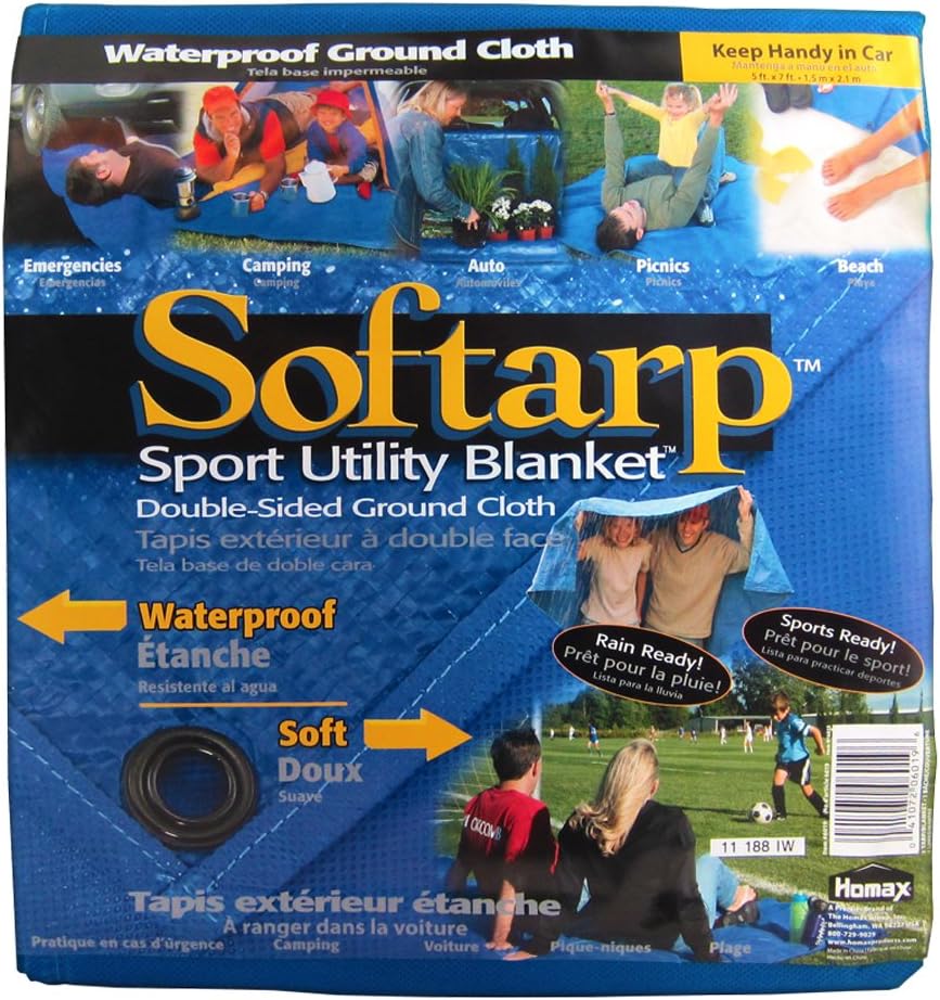 Homax Softarp Sport Utility Blanket - 2 Pack for Camping & Outdoor Adventures
