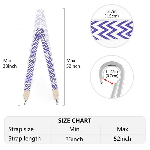 LOKASS Strap for Stanley Cup Holder, Purse Canvas Strap Replacement Crossbody Handbag Stanley Bag Shoulder Strap Adjustable - style4