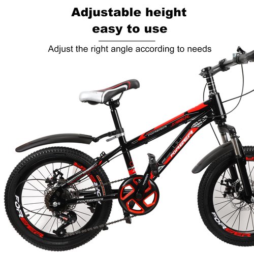 Oumers Kid's Portable Bicycle Fenders for 12/14In and 16/18In Wheels,Adjustable Bicycle Mudguard Easy Install Cycling Mudguard Children's Bike Fenders Sturdy Front and Rear Mud Guard