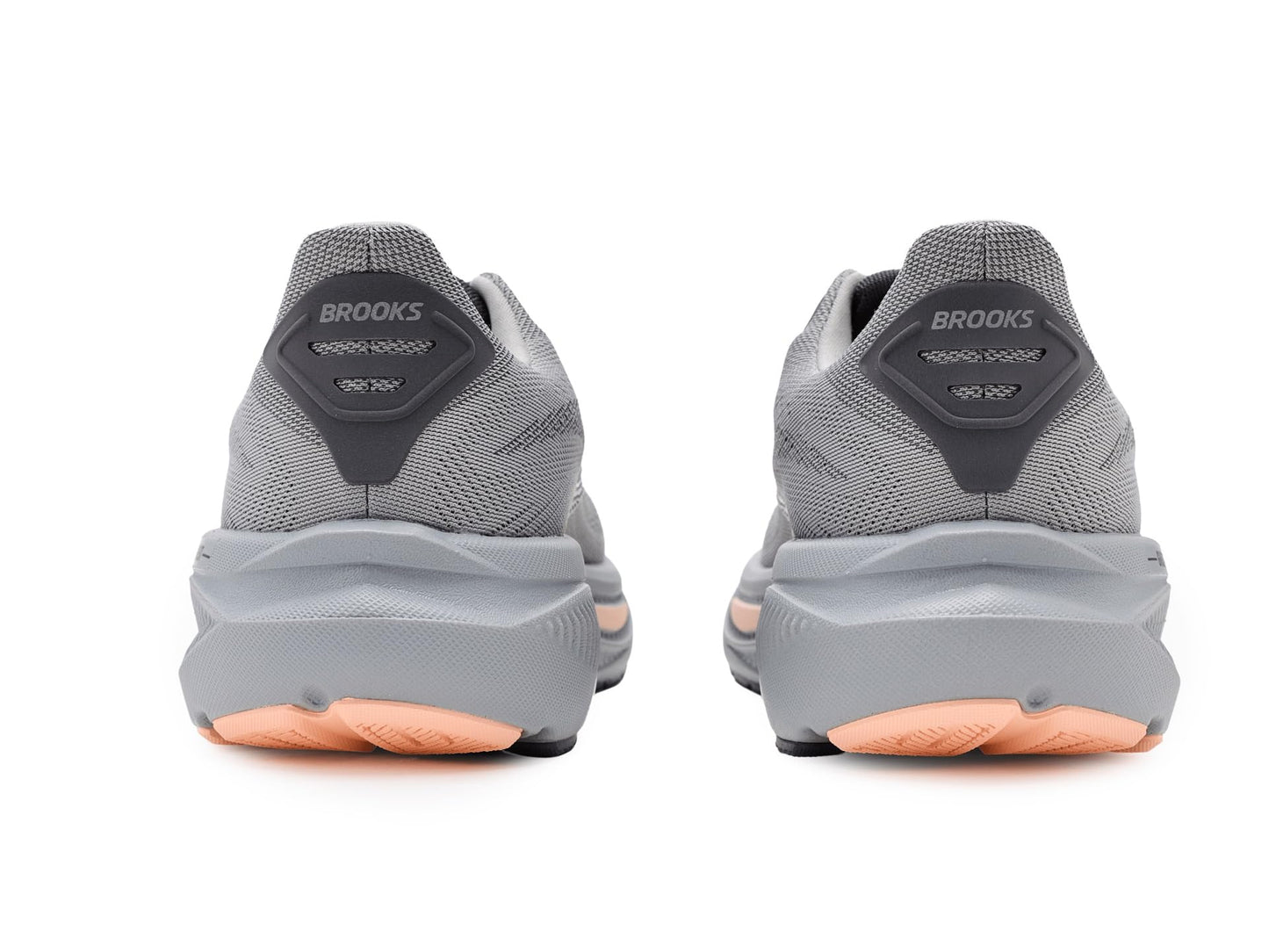 Brooks Women's Ghost 17 Alloy/Blackened Pearl/Peach 8 Medium