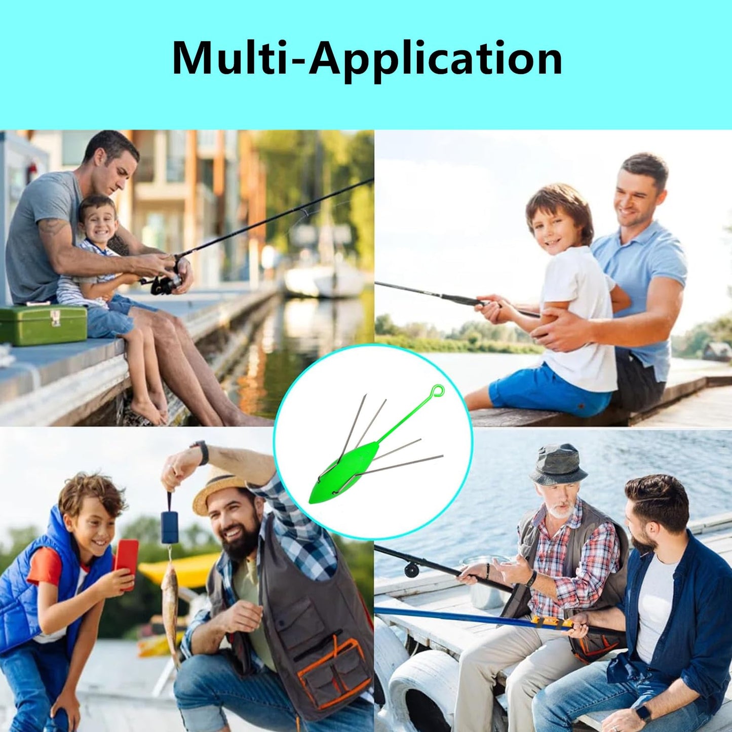 Aollerfilery 5 PCS Sputnik Sinker Fishing Weights - Heavy-Duty Long Tail Spider Sinkers for Saltwater Surf Casting, Catfishing, and Beach Adventures in Ocean Sea Sand (5,Ounces)