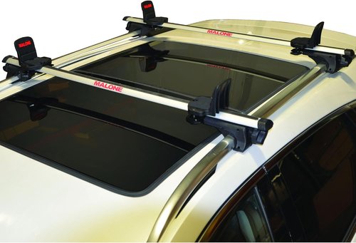 Malone Big Foot Pro Universal Car Rack Canoe Carrier with Bow and Stern Lines