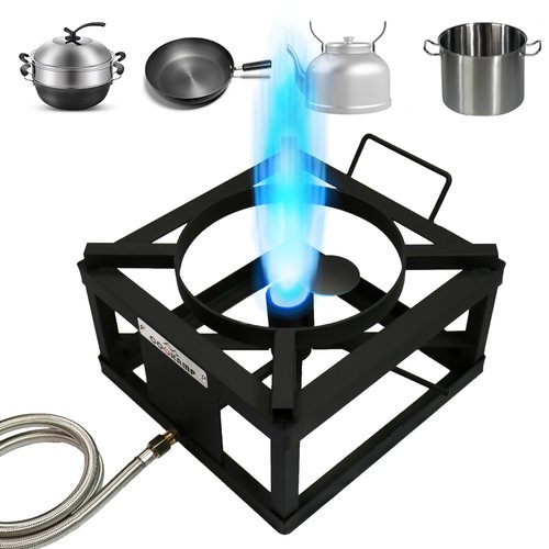 COOKAMP High-Pressure Single Burner Propane Stove With Jet Burner - Perfect for Backyard Cookouts,Tailgating, and So Much More!SA1050