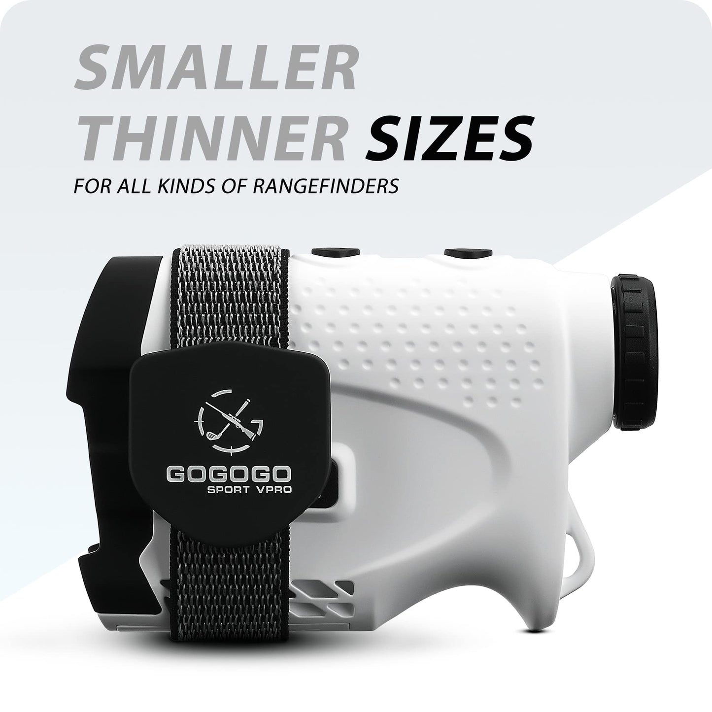 Gogogo Sport Vpro GS24 Laser Rangefinder & Universal Adjustable Magnetic Holder Mount Strap