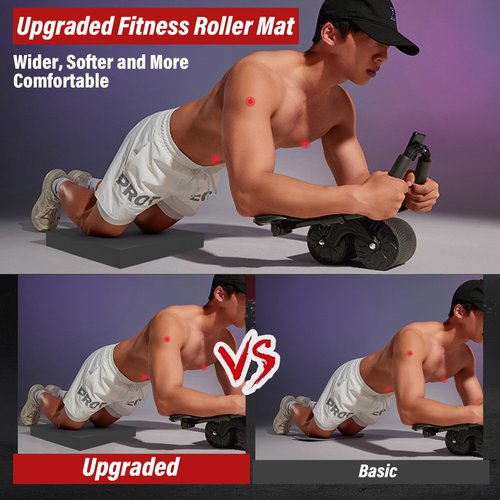 Balance Pad- Exercise Foam Balance Pad for Physical Therapy, SETFLAGS Large Yoga Foam Pad for Rehabilitation Stability Workout Knee and Ankle Exercise Strength Training (15.7" x 13" x 2")