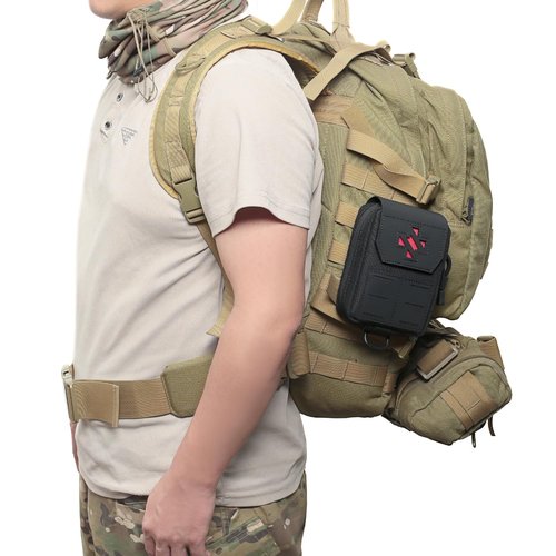 Tactical Molle EMT Pouch New-Version Laser-Cut Mini First Aid Pouch Utility Ifak Pouch