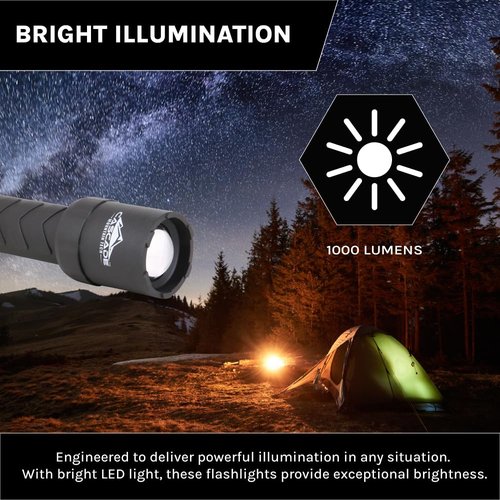 Cascade Mountain Tech STEELCORE 1000 Lumen Flashlight